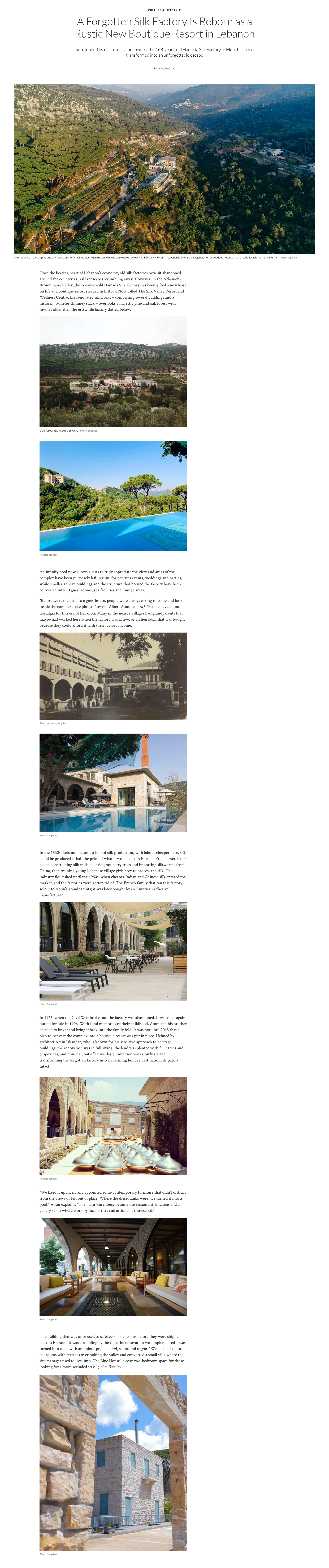 Wedding Venue in Metn - The Silk Valley